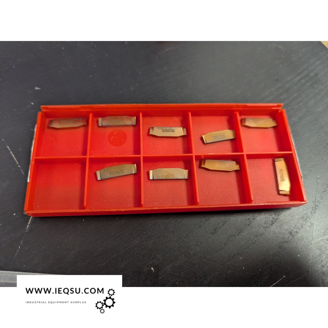 Sandvik N123E2-0200-RO 1125 Parting & Grooving Inserts – 8 pcs