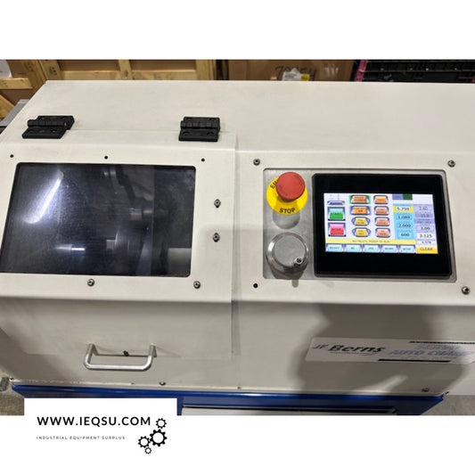 JF Berns Servo Auto Champ 2 – Precision Bar End Machine, Excellent Condition