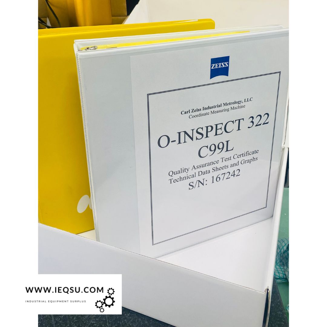 ZEISS O-INSPECT 322 Multi-Sensor CMM – 2016 – Excellent Condition