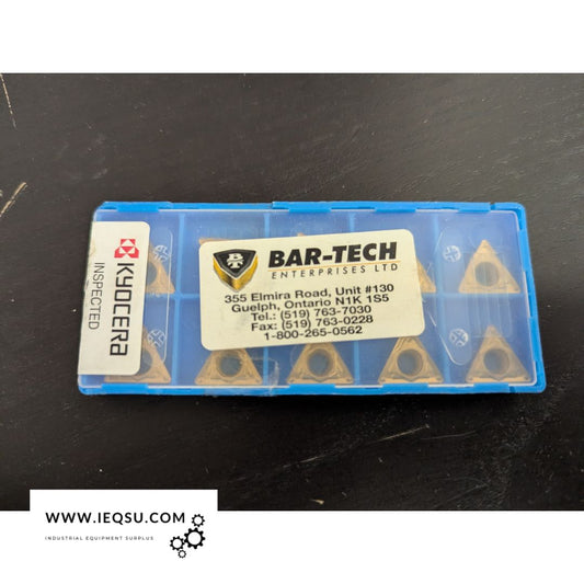 Kyocera TCMT 32.52HQ / 16T308HQ – PVD Carbide Turning Inserts (Grade PR660), 10-Piece Pack