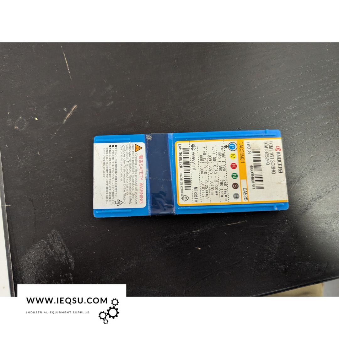 Kyocera TCMT 32.52HQ / 16T308HQ – PVD Carbide Turning Inserts (Grade PR660), 10-Piece Pack