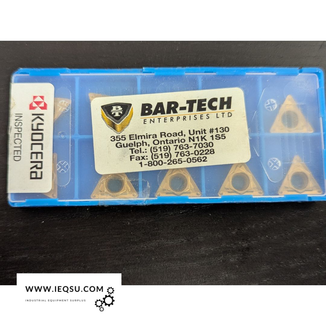 Kyocera TCMT 32.52HQ / 16T308HQ – PVD Carbide Turning Inserts (Grade PR660), 10-Piece Pack