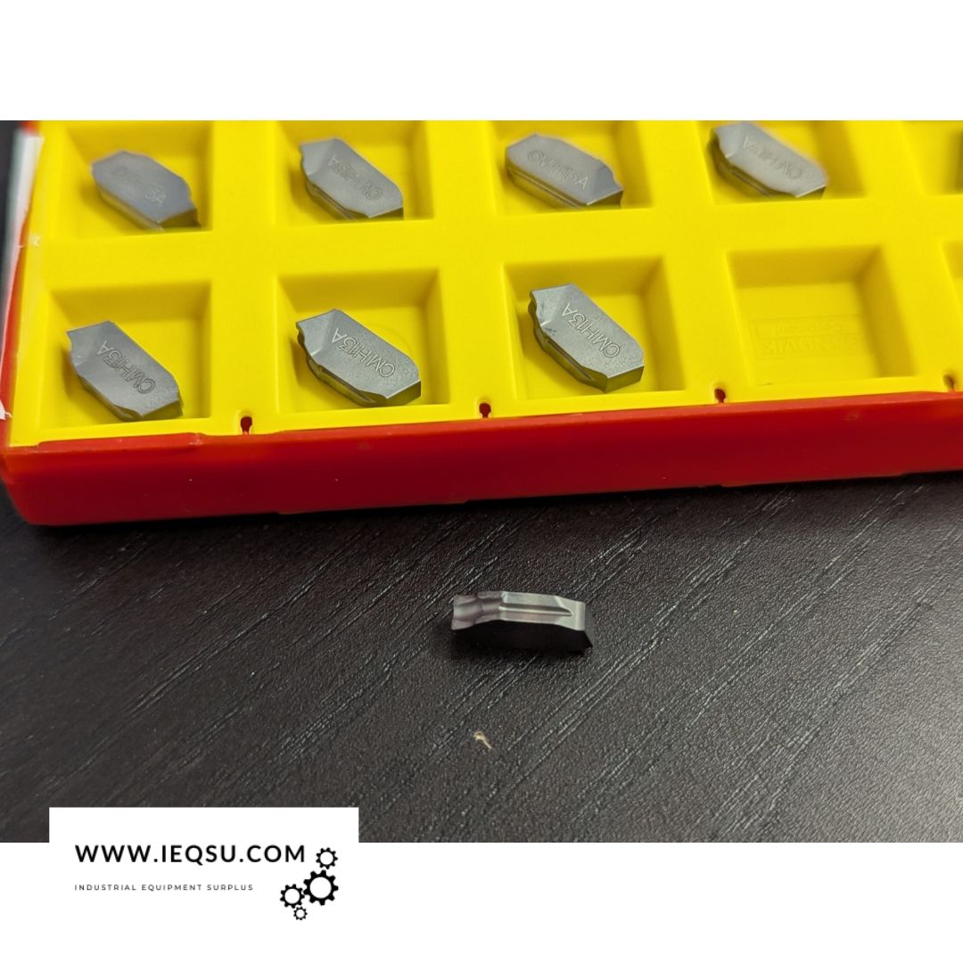Sandvik Coromant QD-NG-0300-0002-CM H13A Carbide Cut-Off Inserts – 8 pcs