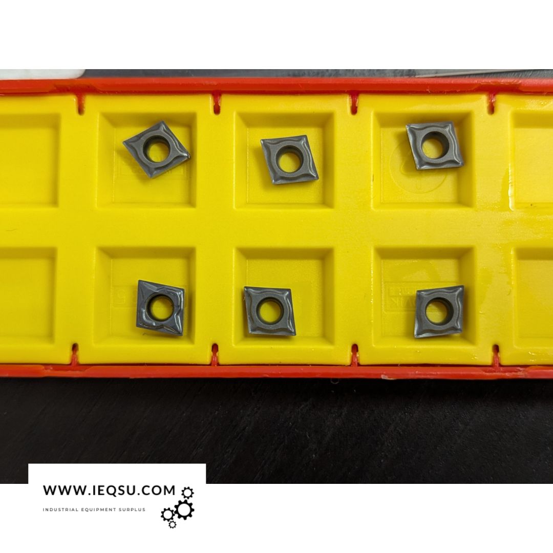 Sandvik CCGT 06 02 02-UM H13A Carbide Inserts – 6 pcs (1 Pack)